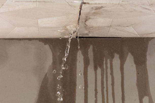 Professional Structural Drying technician working in Thorndike, ME